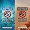 Signmission No Guns Allowed OSHA Notice Sign, Plastic, 7in W x 10in L, 2PK OS-2PACK-NS-P-710-V-14640 - alternate 2